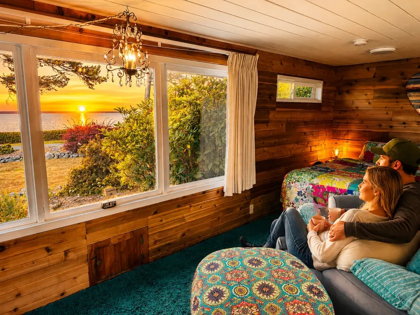 # 6 Boho Romantic Suite Hot Tub  Private Beach-Kitchenette - Image 1