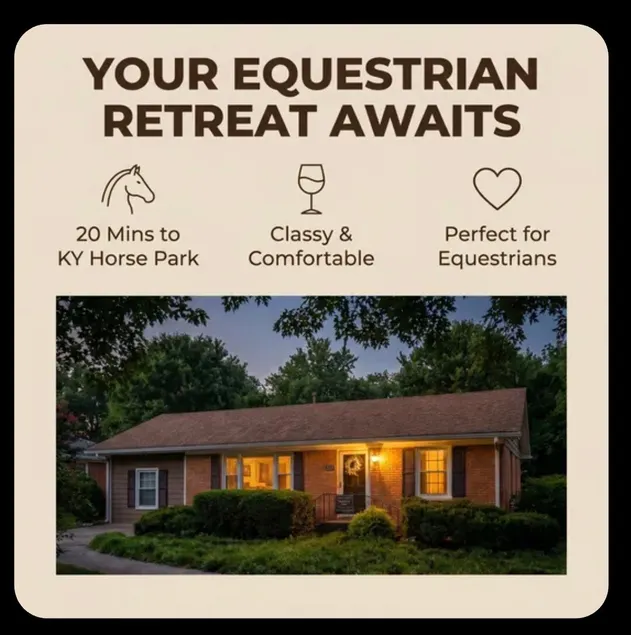 Equestrian Dreams 20 minutes from the Horse Park! - Image 1