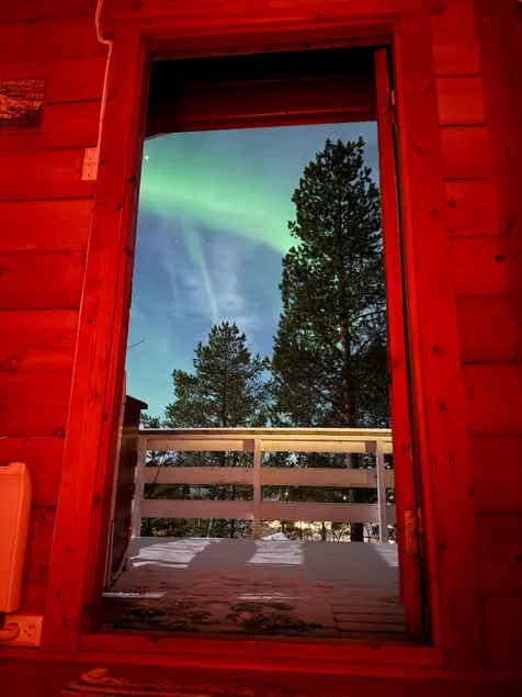Macktunet - Retro log cabin from the 70s in Malangen - Image 1