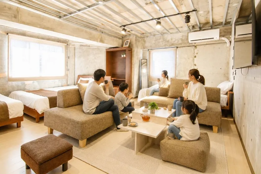 Long Stay Deal｜Walk to Okayama Sta｜Up to 8 - Image 1