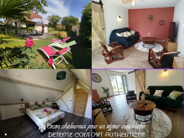 L'Albizia Air-Conditioned *** Furnished Vacation Rental with Private Parking and Garden  - Image 1