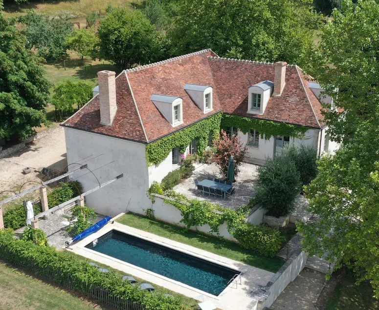 La Clairière, house with pool, 30 minutes from Paris - Image 1