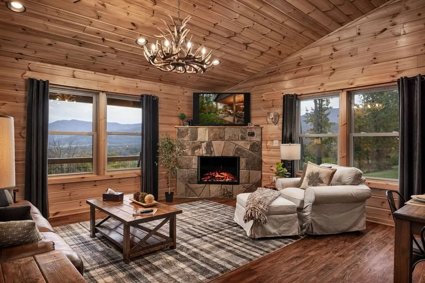Hot Tub, Views, Arcade, Theater | Epic LUXE cabin! - Image 1