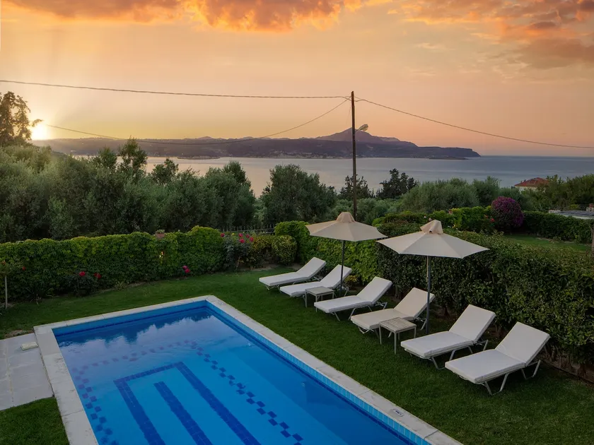 Sea view villa Stelios with Private pool Near the beach - Image 1