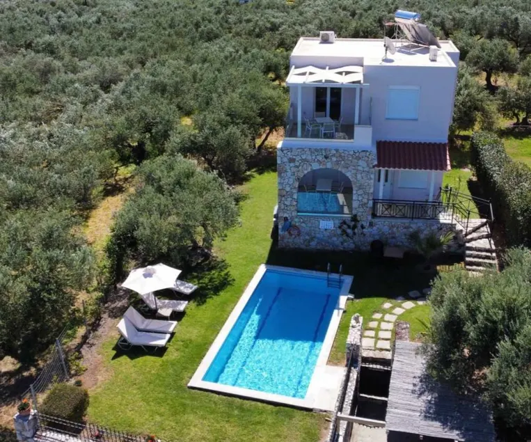 Sea view villa Stelios with Private pool Near the beach - Image 1