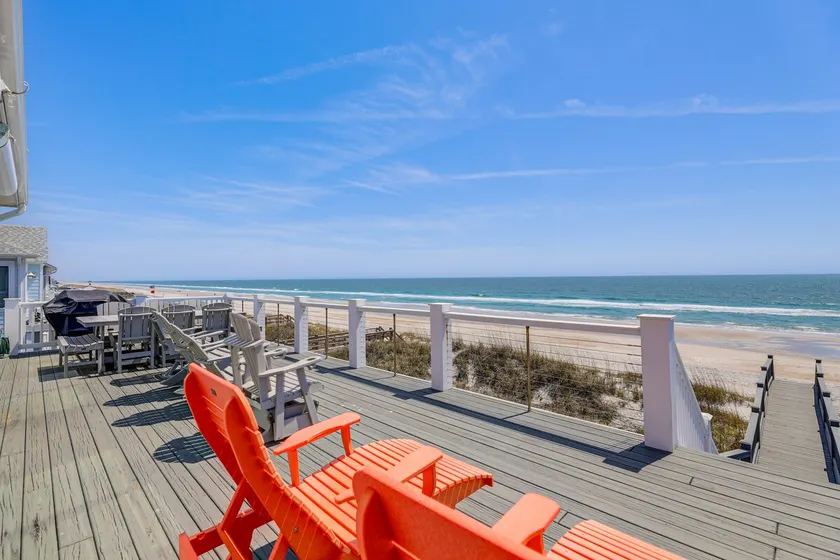 Beachfront Oasis w/ 2 Large Decks, BBQ & Views! - Image 1