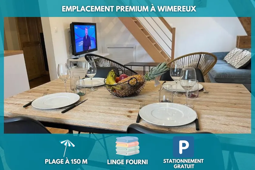 L'Universel: 3 bedrooms, quiet & cozy, near the beach - Image 1