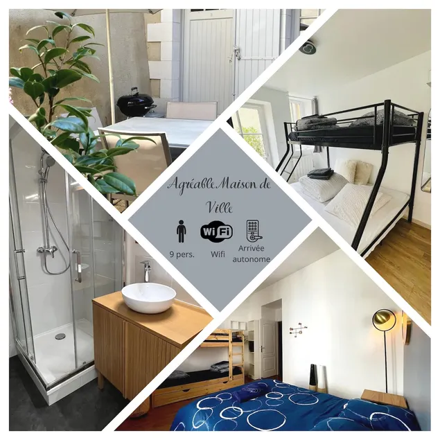 Pleasant Air-conditioned Townhouse, Public Parking - Image 1