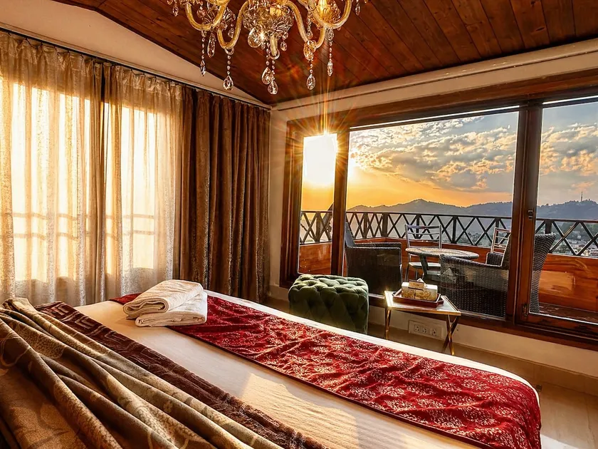 anastasia • top floor loft • skyline view shimla - Image 1