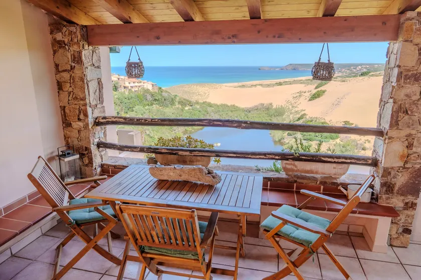 Casa Ester, terrace overlooking the sea and sand dunes. - Image 1