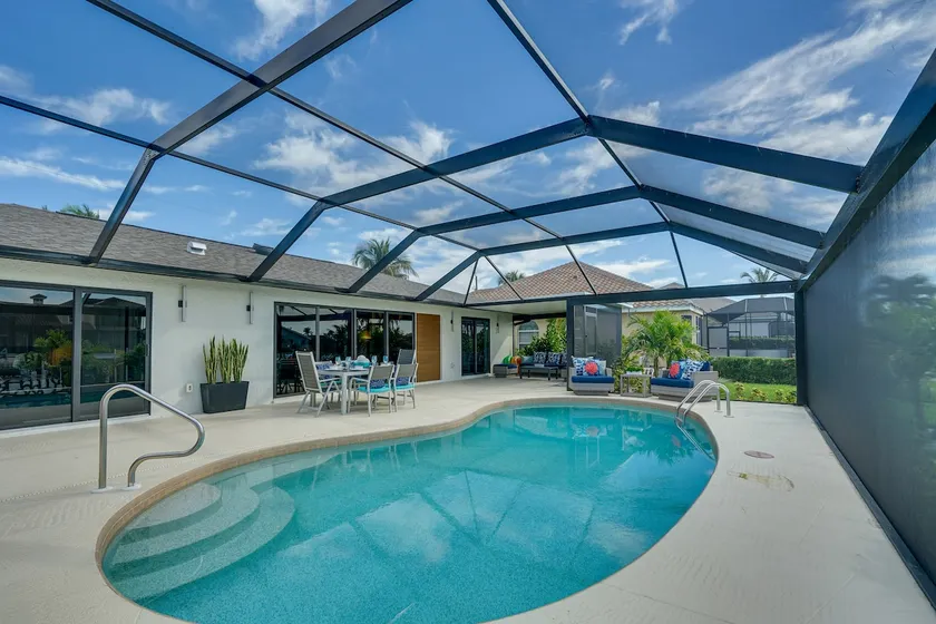Poolside Oasis w/ Boat Dock! Cape Coral Retreat - Image 1