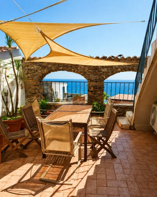 Historic Home with Panoramic Mediterranean Views - Image 1