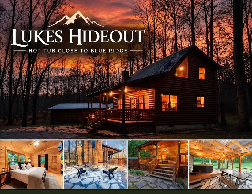 Blue Ridge Mountain Escape ! Hot Tub! Fire pit! - Image 1