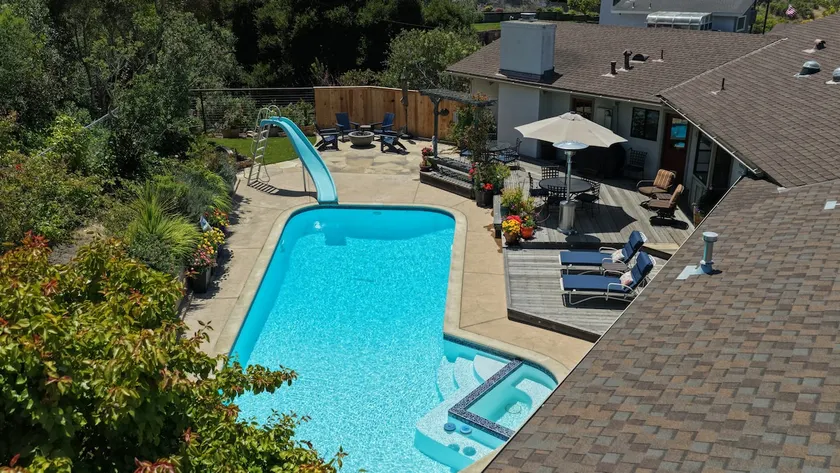 Pool & view in Sta Rita Hills Wine Country, Lompoc - Image 1