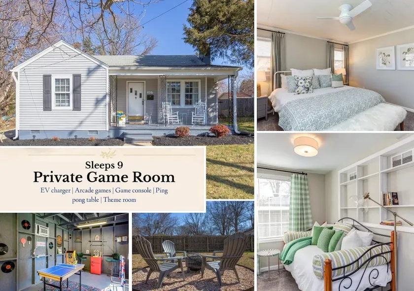 Charming Graham Getaway: Walk to Local Favorites & Retro Game Barn - Image 1