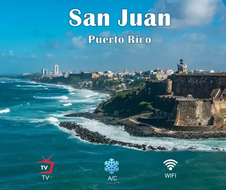 Apt A Ac+Work Area+WiFi+Kitchen+Tv+Parking SanJuan - Image 1