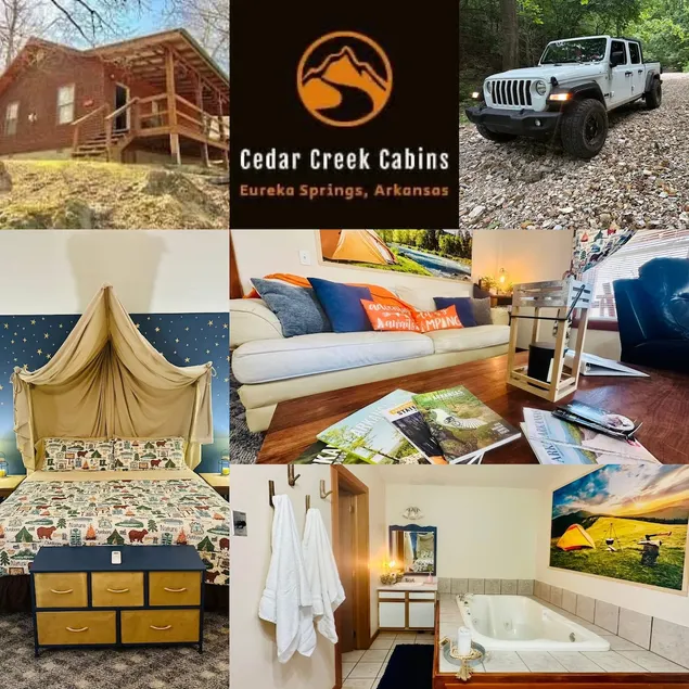 Dogwood cabin - Giant Spa Tub, NO Cleaning Fee - Image 1