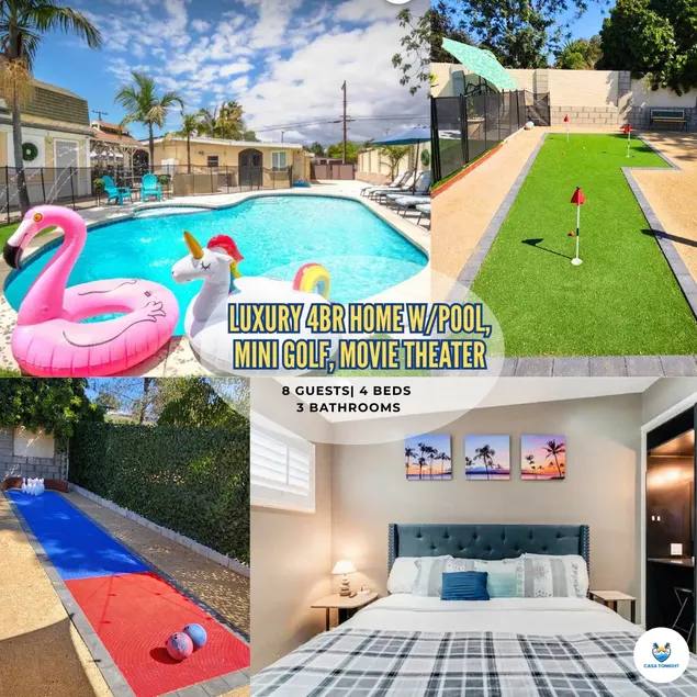 Pool, Mini Golf & Movie Theater- Luxury 4BR Home - Image 1
