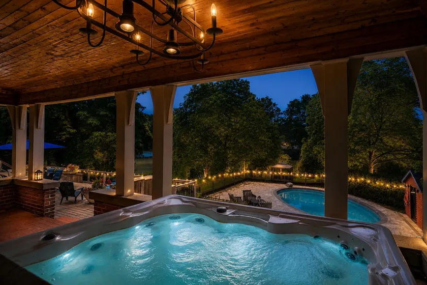Custom Mansion on the Water | Pool | Hot Tub - Image 1