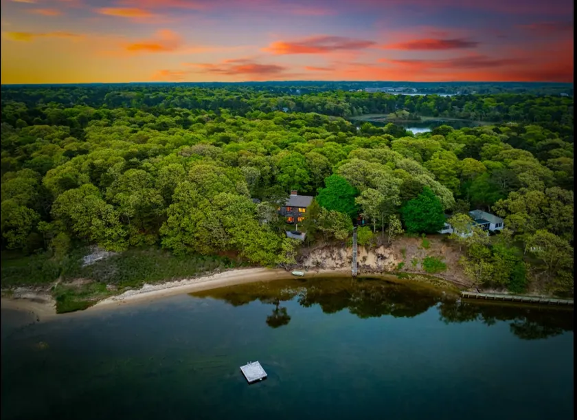 2 Acre Waterfront Home Overlooking Waquoit Bay with Spa and Swim Dock  - Image 1