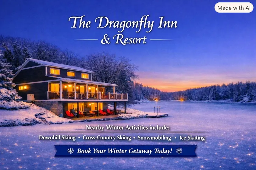 4 Season Lakeside Cottage - The Dragonfly Inn & Resort - Image 1