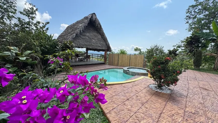 Swimming pool, Jacuzzi, rest in nature. - Image 1