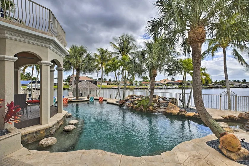 Luxe Cape Coral Escape w/ Boat Dock + Cabana! - Image 1