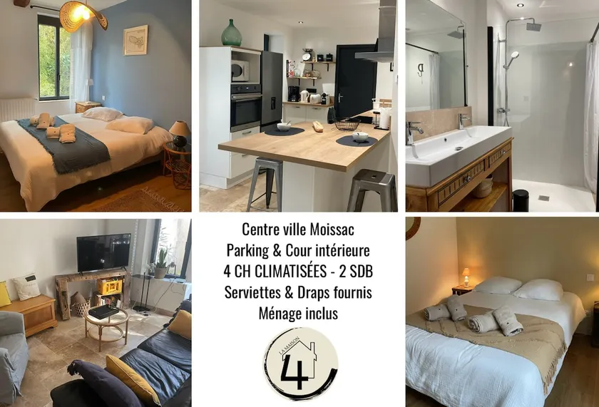 ”La Maison 4” nestled in the city/4 air-conditioned bedrooms - Image 1