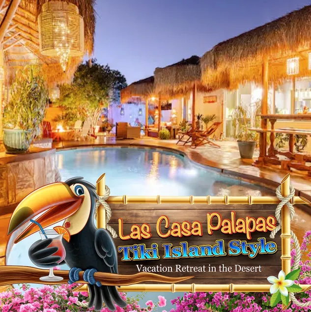 *Top 1% Indio*Tiki Paradise Retreat *Pool*Spa*BBQ* - Image 1