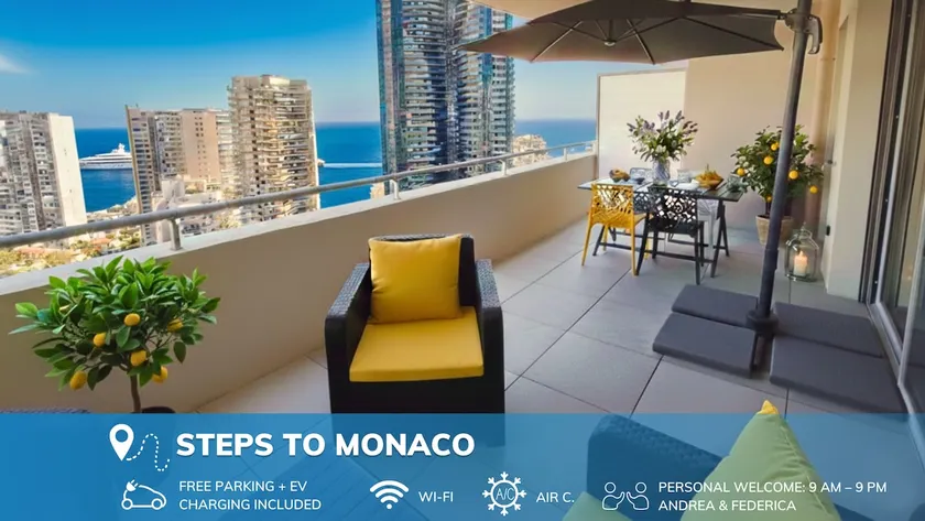 Privilege Monaco, 3 Nations, Sea View, Park EV. - Image 1