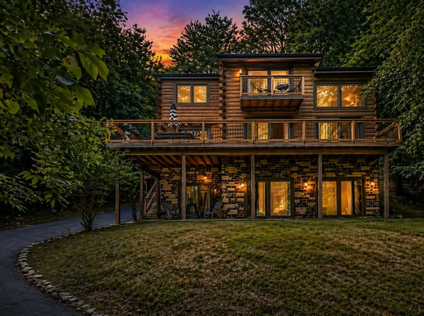 Epic Mtn Getaway | Log Cabin w/HotTub Near Slopes - Image 1