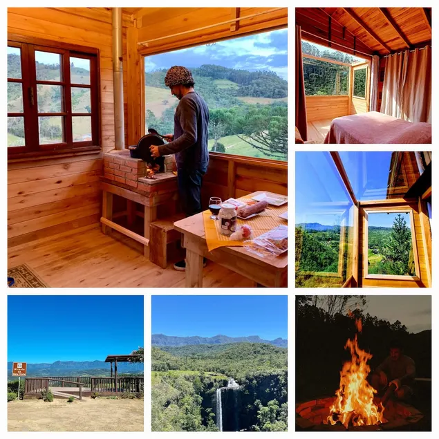 Araucária Cachoeira Cabin, view and Pet Friendly - Image 1