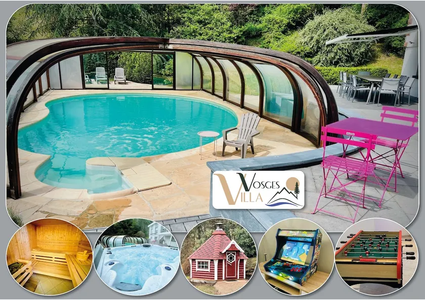 Villa 250 m² heated POOL, HOT🏊‍♂️ TUB & SAUNA,🫶🏻 foosball,🛖 Kota - Image 1