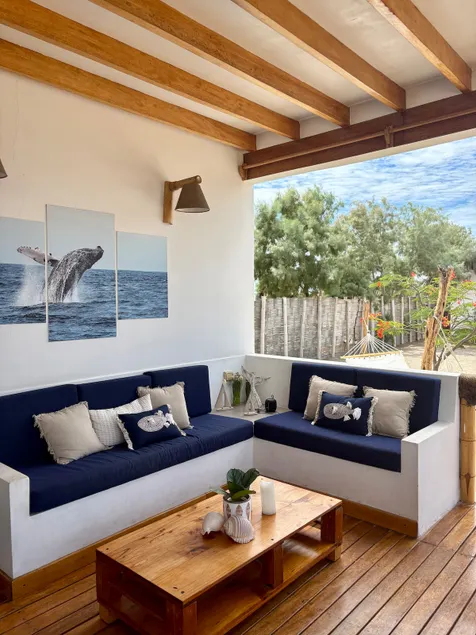 Beachfront house: A/C,security,pool & more - Image 1