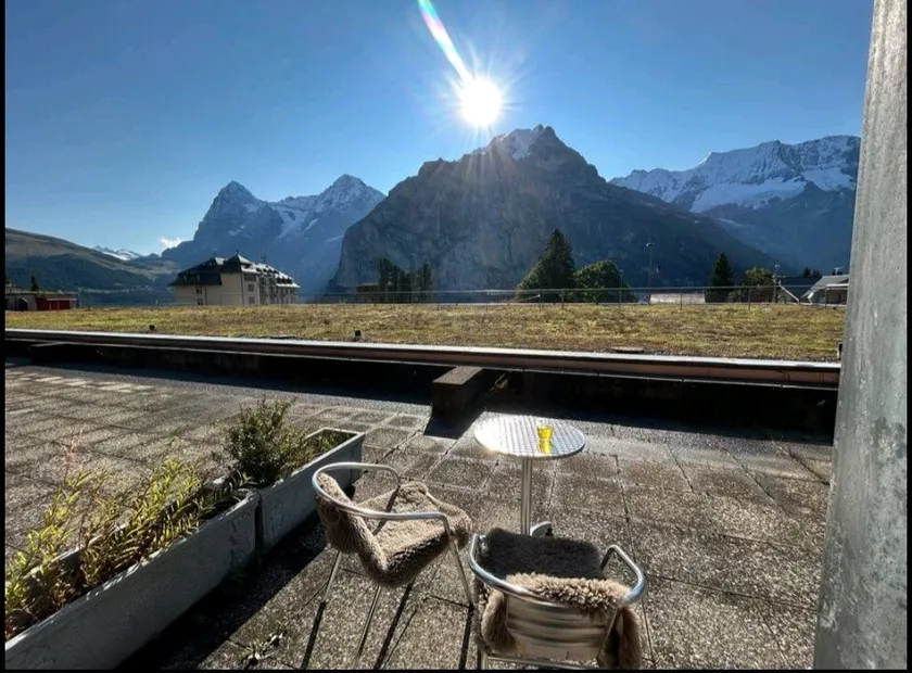 Cozy mountain view studio with terrasse. - Image 1