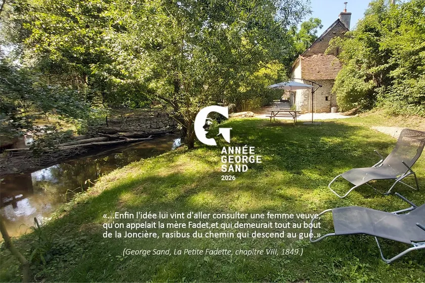 By the river, 900 m from the Domaine G. SAND - Image 1