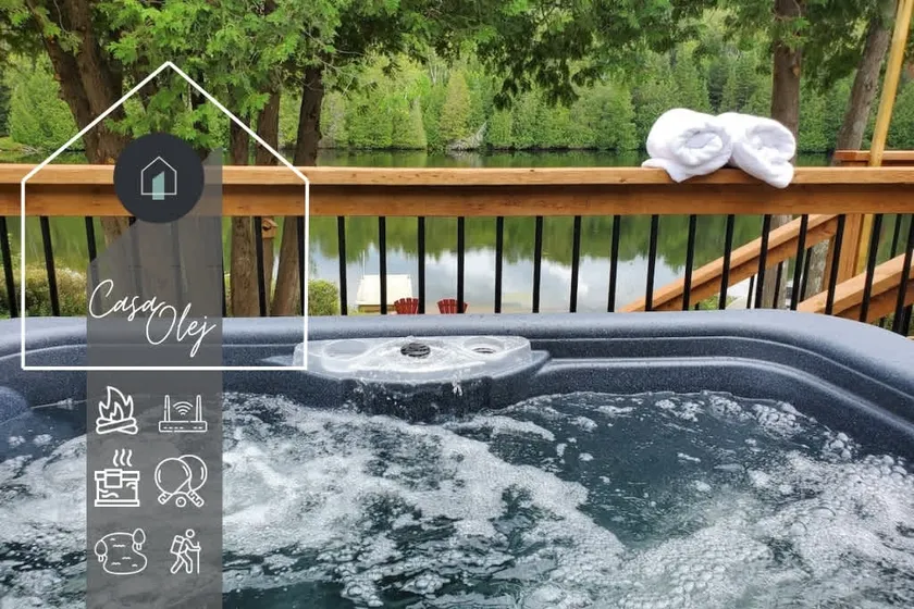 Magical Moments Hot tub & Swimmable Lake - Image 1