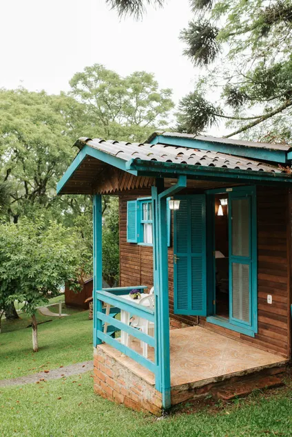 Turquoise Suite Chalet with Whirlpool - Image 1