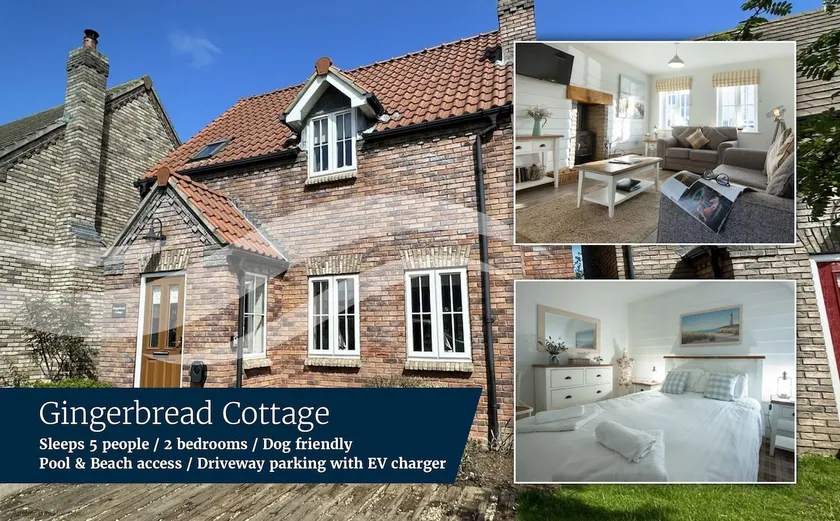 Gingerbread Cottage-EV Charger-Pool / Beach Access - Image 1