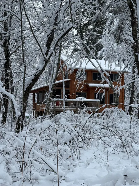 Sleek Ski-In/Ski-Out Cabin + Fireplace and Woods - Image 1