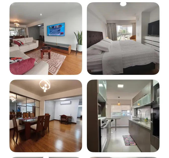 A/C New Flat a 1 block Jockey Plza. /Univ. de Lima - Image 1