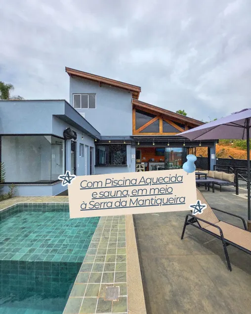 Blue House Lindoia - Heated pool and sauna! - Image 1