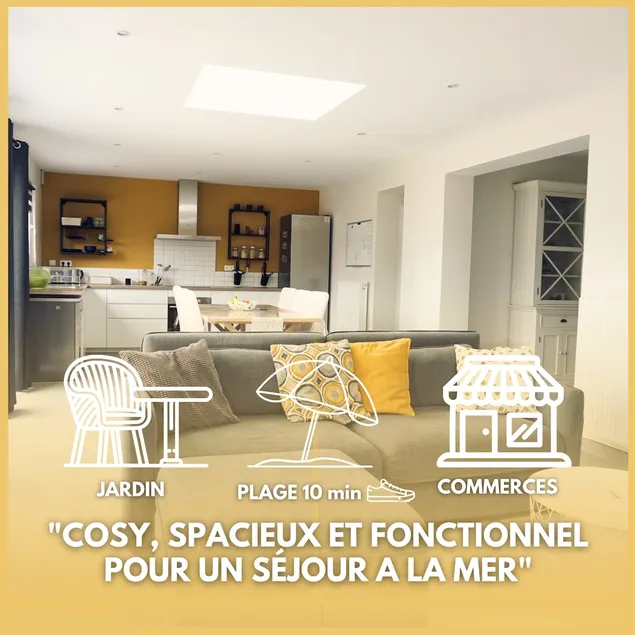 * L'Escapade * Spacious * Garden * Beach * - Image 1