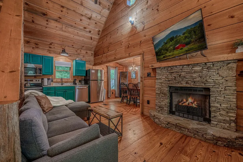 Smokies Cabin with Hot Tub and Arcade Games - Image 1