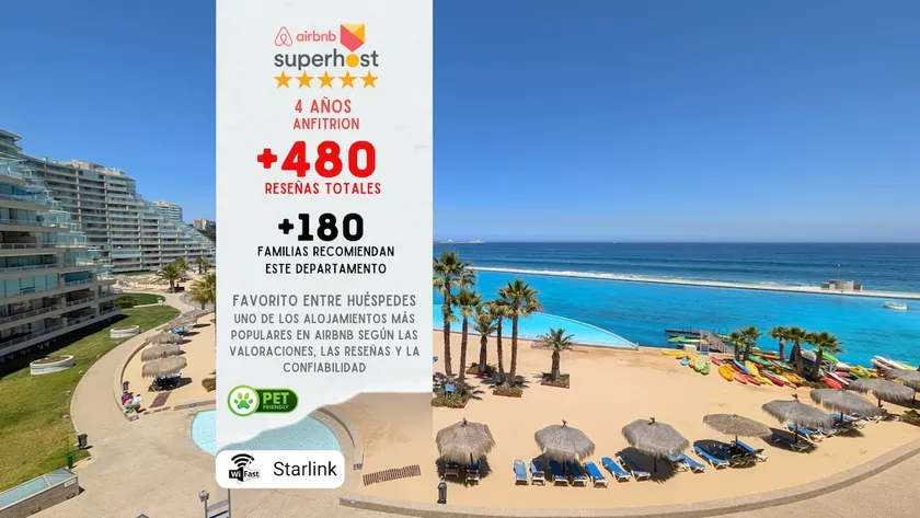 Chile, Algarrobo, 3B/2B/WiFi/Kayak - Image 1