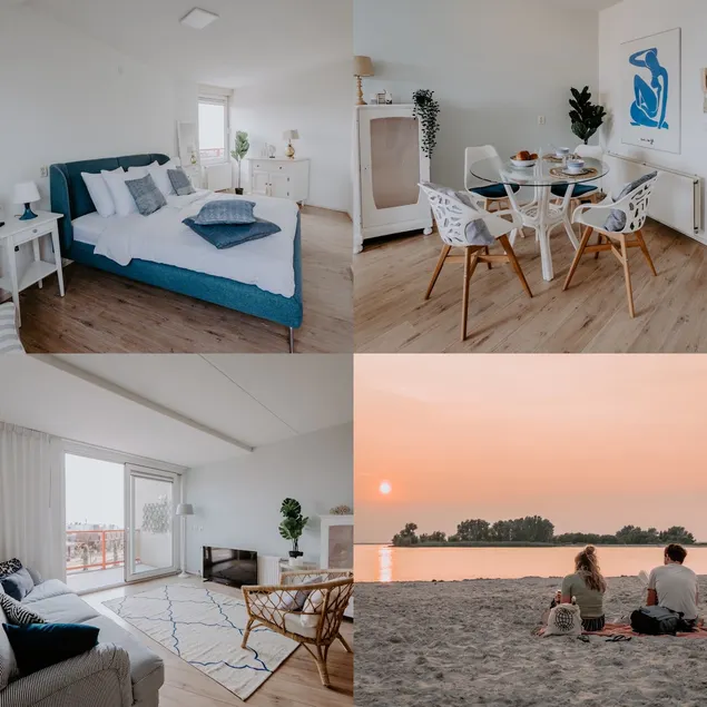 Stylish apartment on Makkum beach - Image 1