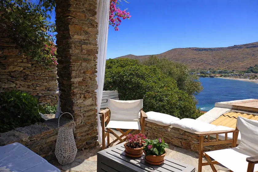 Hidesign Athens Traditional Stone House in Kea's Port - Image 1