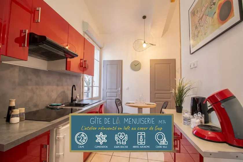 La Menuiserie • Quiet loft in the heart of Gap • M14 - Image 1