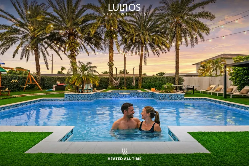 5BR Oasis • Heated Pool, Basketball Court • BBQ & Playground - Image 1