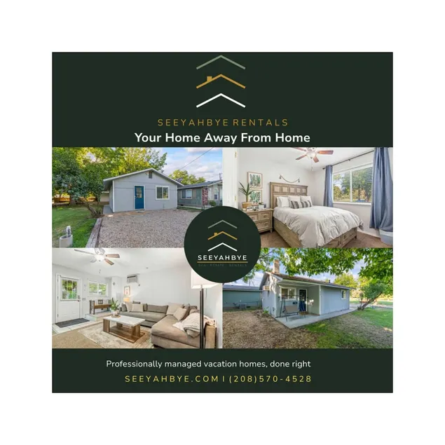 Downtown Caldwell | Golf Course View | Near I-84 | Fast WiFi | Sleeps 5 - Image 1